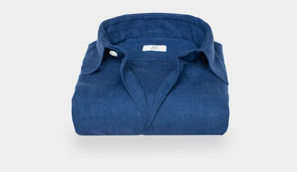 100Hands Linen Overshirt Indigo