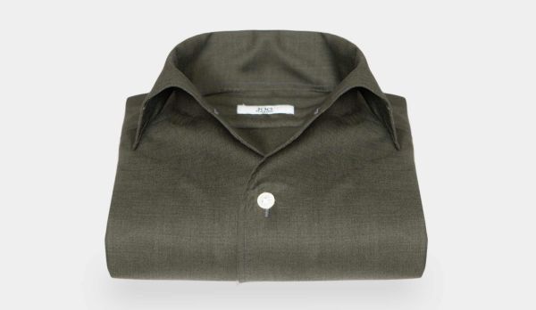 100Hands Shirt Wool Green