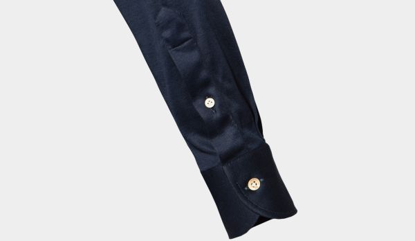 100Hands Shirt 'Loro Piana' Jersey Navy