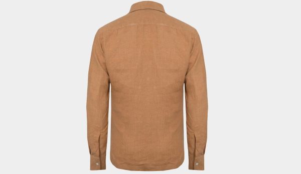 100Hands Linen Overshirt Ochre