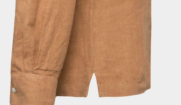 100Hands Linen Overshirt Ochre