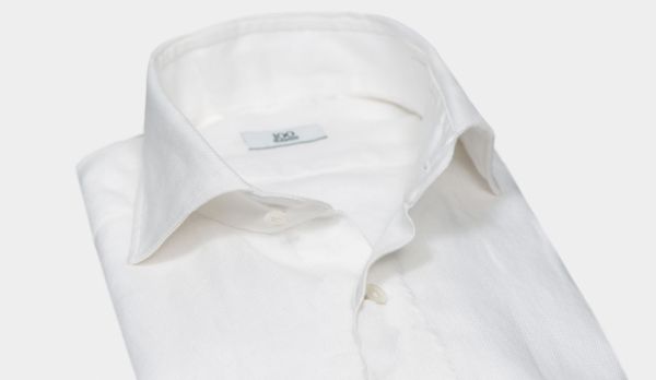 100Hands Shirt Oxford Linen White