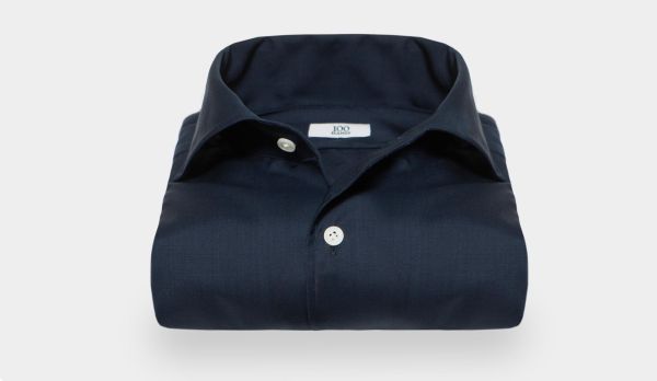 100Hands Shirt Wool Navy