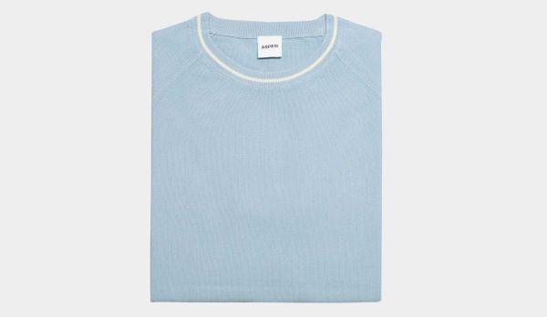 Aspesi T-Shirt 'Chicco Di Riso' Blue