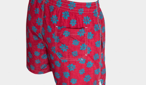 Aspesi Swim Trunk Stromboli Red