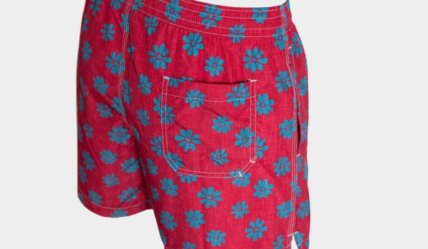 Aspesi Swim Trunk Stromboli Red