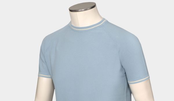 Aspesi T-Shirt 'Chicco Di Riso' Blue