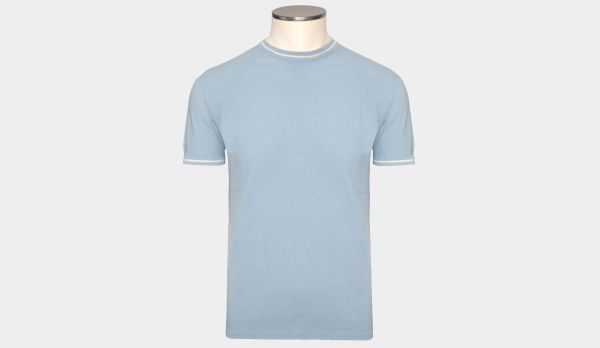 Aspesi T-Shirt 'Chicco Di Riso' Blue