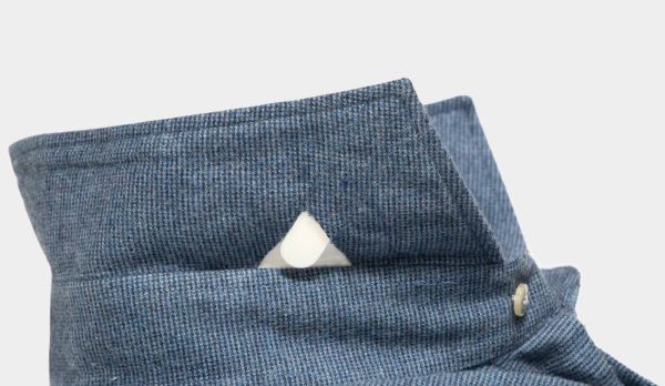 Barba Napoli Flannel Pinpoint Blue