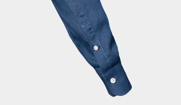 Barba Napoli Linen Shirt Blue