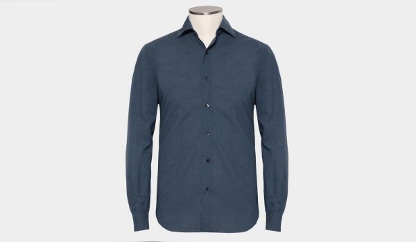 Barba Napoli Shirt Culto Grey-Blue