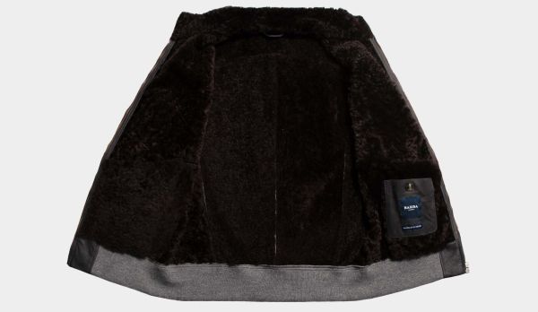 Barba Napoli Bomber Lammy Grey