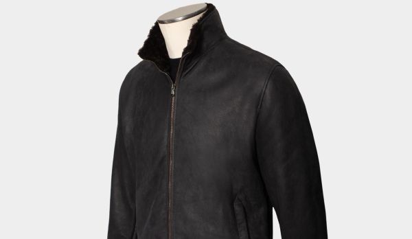 Barba Napoli Bomber Lammy Grey