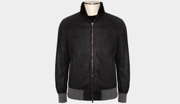 Barba Napoli Bomber Lammy Grey