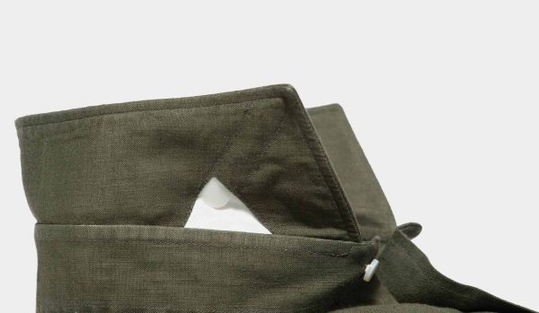 Barba Napoli Linen Shirt Olive Green