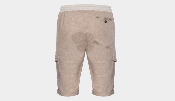 Capobianco Cargo Jogger Shorts Beige