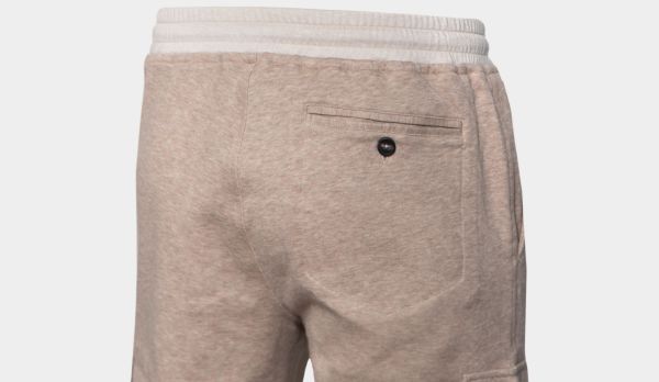 Capobianco Cargo Jogger Shorts Beige