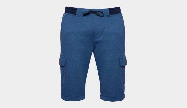 Capobianco Cargo Jogger Shorts Blue