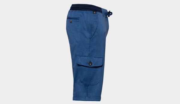 Capobianco Cargo Jogger Shorts Blue