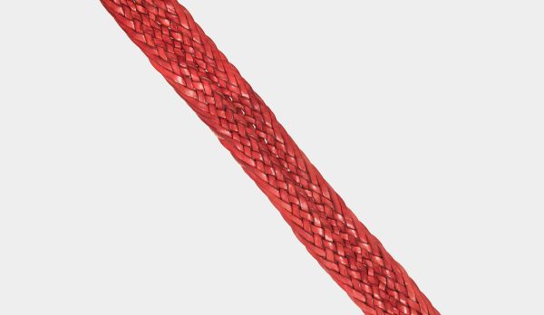 Andrea d'Amico Braided Belt Stonewashed Red