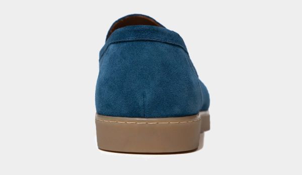 Doucals Loafer Penny Suede Blue