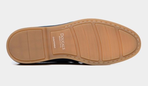 Doucals Loafer Penny Suede Blue