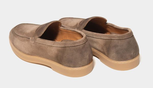 Doucals Loafer Penny Suede Brown