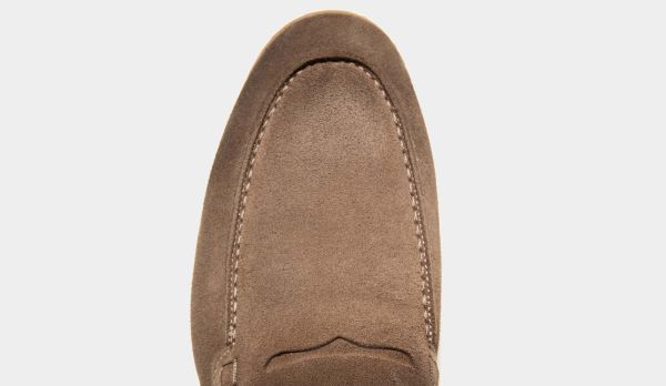 Doucals Loafer Penny Suede Brown