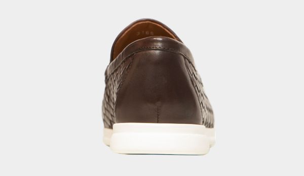 Doucals Braided Loafer Brown