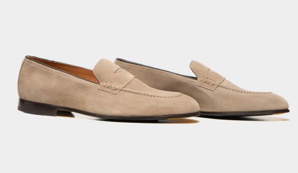 Doucals Loafer Suede Taupe