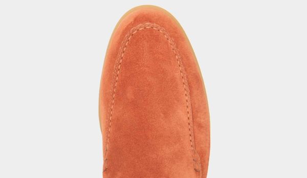 Doucals Loafers Suede 'Burnt Orange'