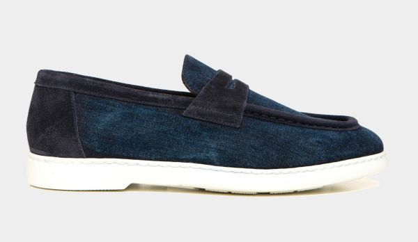 Doucals Loafers Denim Blue