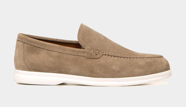Doucals Loafers Suede Taupe