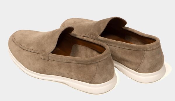 Doucals Loafers Suede Taupe