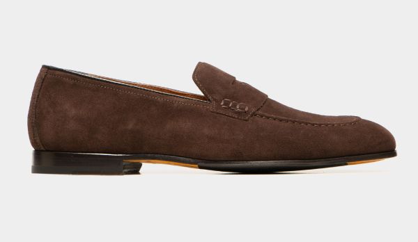 Doucals Loafer Suede Brown