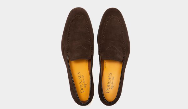 Doucals Loafer Suede Brown