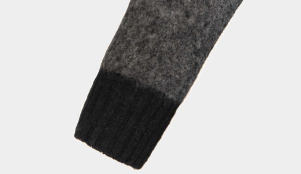 Drumohr Crewneck Geelong Contrast Grey