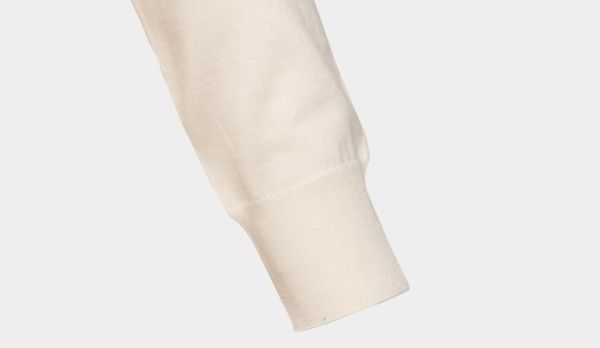 Drumohr Crewneck Wool 140S Off-White