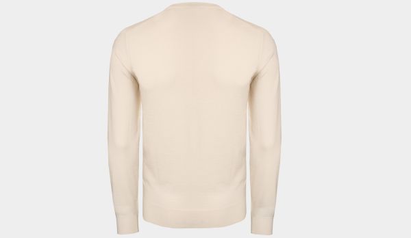 Drumohr Crewneck Wool 140S Off-White