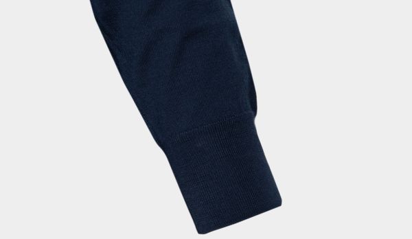 Drumohr Crewneck Wool 140S Blue