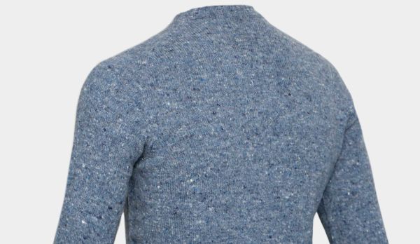 Drumohr Donegal Crewneck Blue