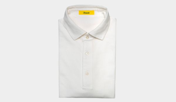 DrumohrPoloPiqueWhite