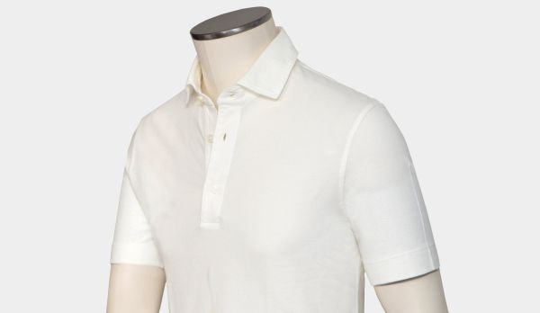 DrumohrPoloPiqueWhite