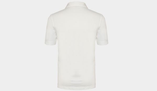 DrumohrPoloPiqueWhite