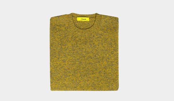 Drumohr Crewneck Lamswool Ocre