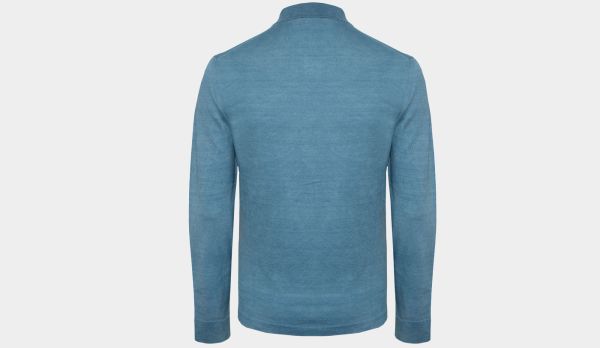 Drumohr Knitted Shirt Denim