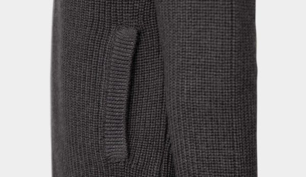Drumohr Cardigan 'English Rib' Antracite
