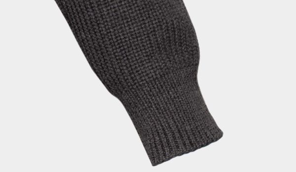 Drumohr Cardigan 'English Rib' Antracite