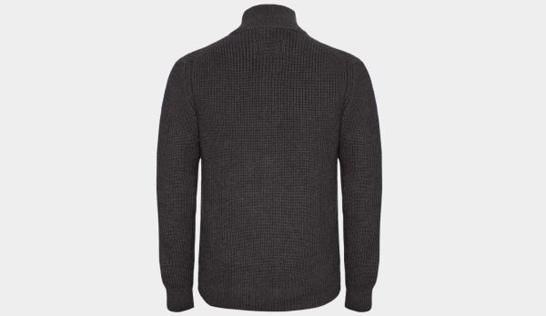 Drumohr Cardigan 'English Rib' Antracite