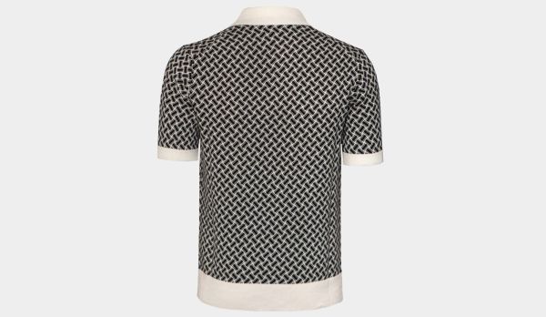 Drumohr Polo 'Biscottino' Navy